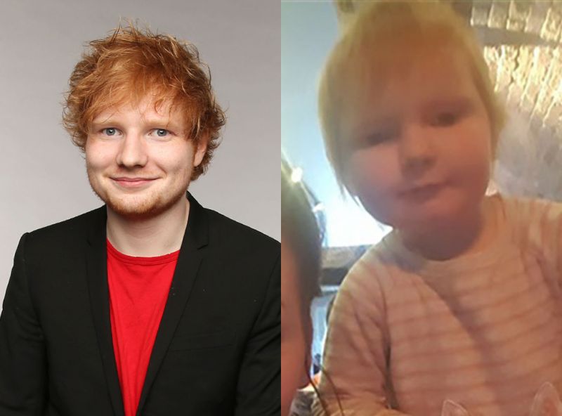 Ed Sheeran y "su" bebe clon | FRECUENCIA RO.