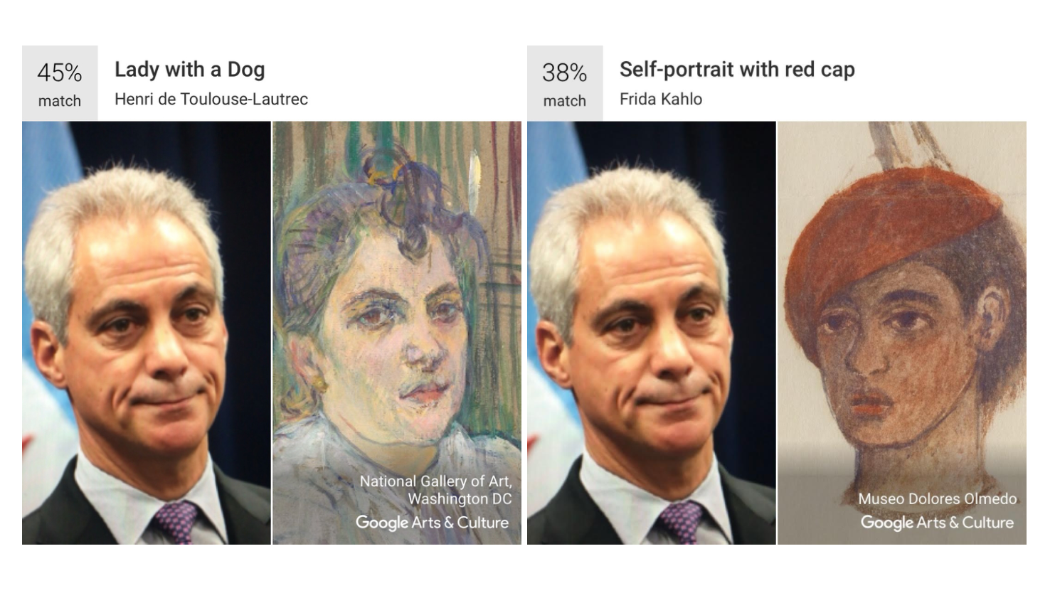 Google lanzó una aplicación que “encuentra a tu doble” en alguna obra de arte famosa | FRECUENCIA RO.