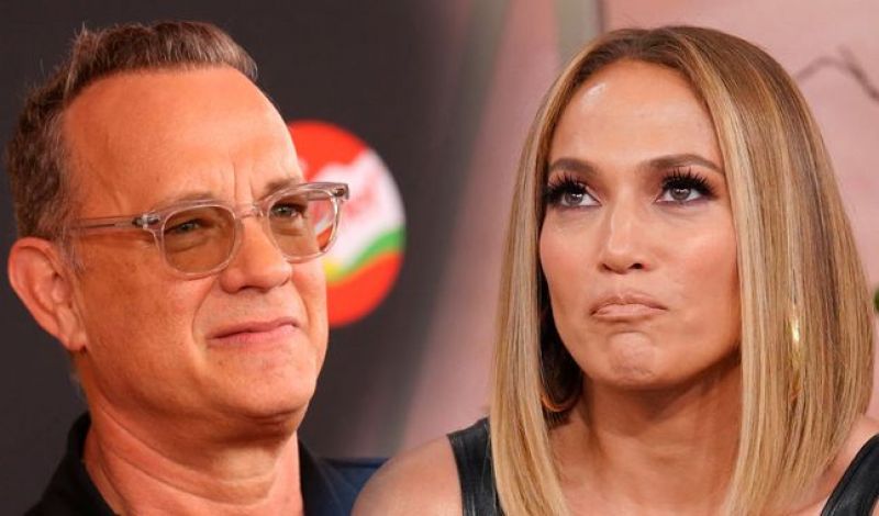 A Tom Hanks parece que no le gustó encontrarse con JLo | FRECUENCIA RO.