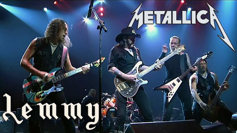 Metallica homenajeó a Lemmy Kilmister  | FRECUENCIA RO.