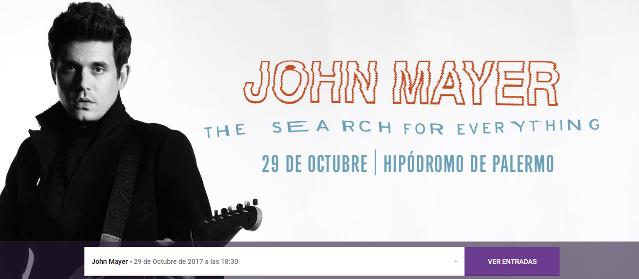 John Mayer en Argentina | FRECUENCIA RO.