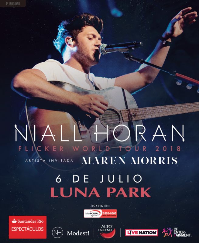 Nial Horan vendrá a la Argentina el 6 de julio del 2018 | FRECUENCIA RO.