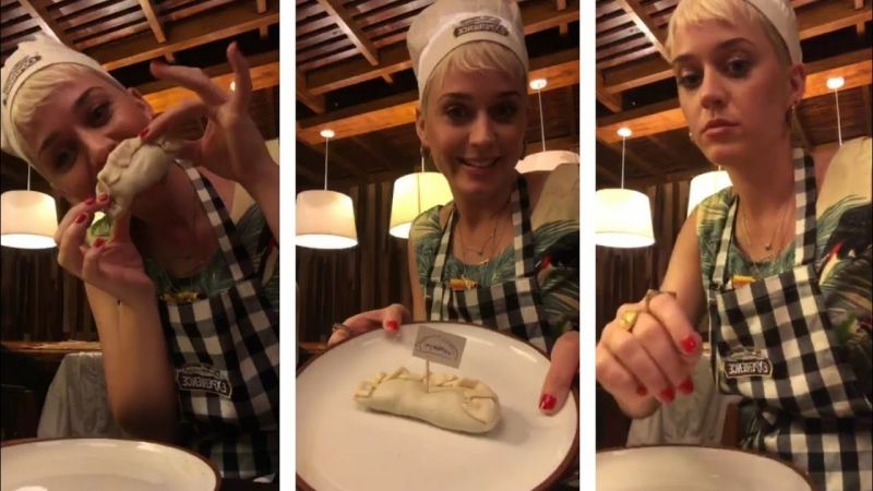 ¡Katy Perry preparó empanadas! | FRECUENCIA RO.