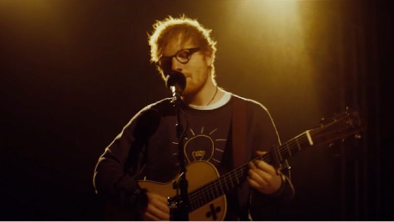 Ed Sheeran presentó en vivo una nueva canción | FRECUENCIA RO.